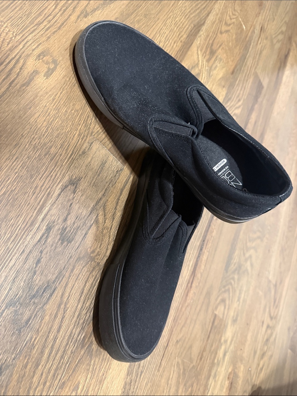 Black Slip-On Women’s Shoes